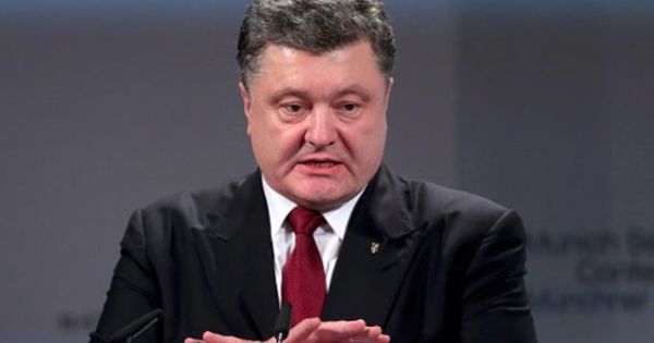 Президент Украины Петр Порошенко.