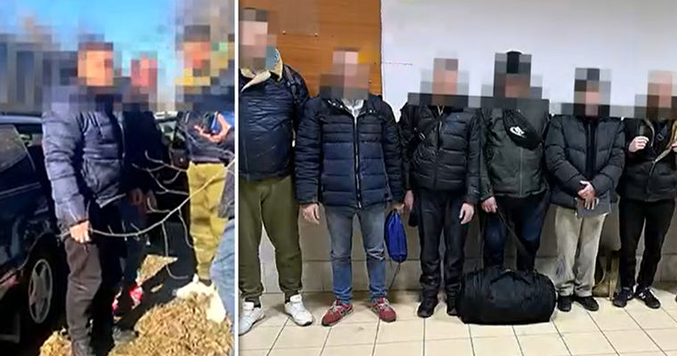 Восемь украинцев переправились в Молдову через Приднестровье. Коллаж: Point.md