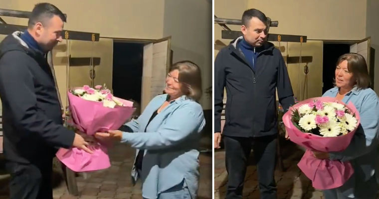 Партия Костюка отметила победу своего примара шампанским и шашлыками.