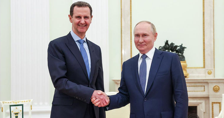 Путин отказался выдать Сирии Башара Асада.