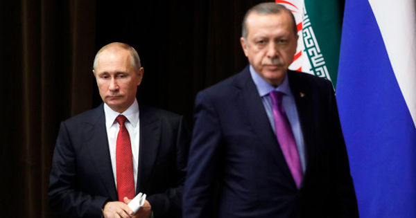 Эрдоган заявил о планах провести переговоры с Путиным в Иране.