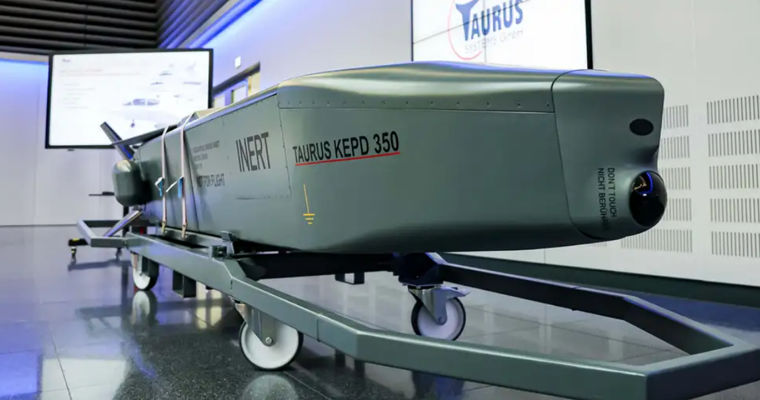 Компания MBDA приостановила производство ракет TAURUS.