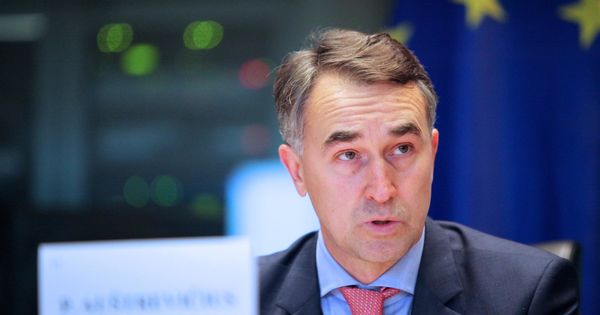 Депутат Европарламента от Литвы, Пятрас Ауштрявичюс.
