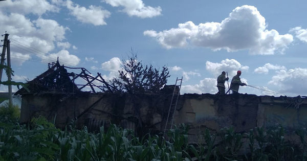Старая проводка стала причиной крупного пожара в Слободзее.