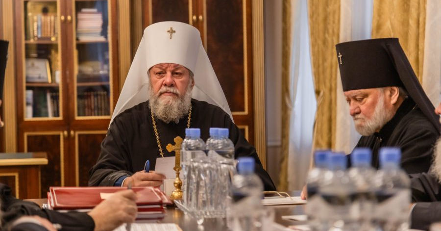 Митрополит Владимир созывает Синод Православной Церкви.