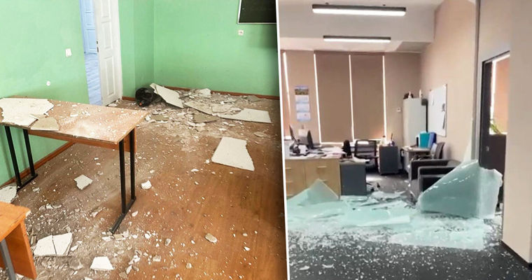 Сильное землетрясение произошло на границе Казахстана и Кыргызстана. Коллаж Point.md.