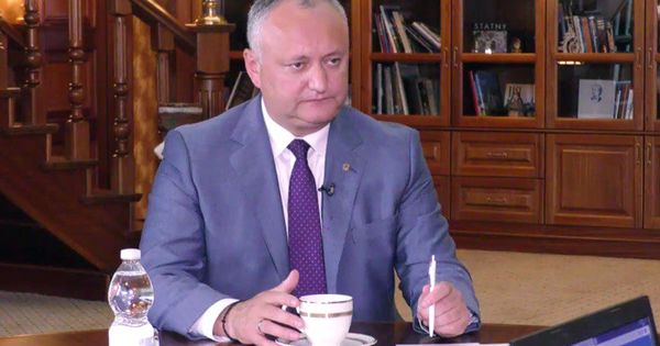 Президент Молдовы Игорь Додон.