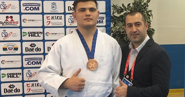 Judocanul Alin Bagrin a obținut bronzul la Cupa Europei printre cadeți