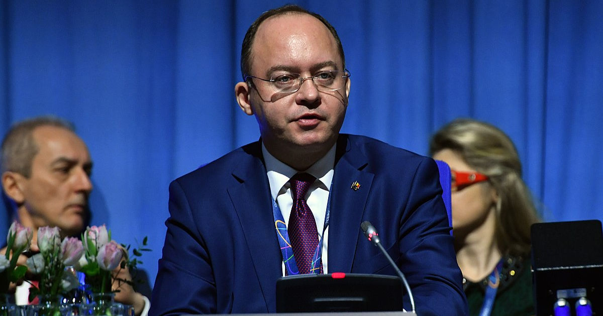 Бывший министр иностранных дел Румынии Богдан Ауреску.