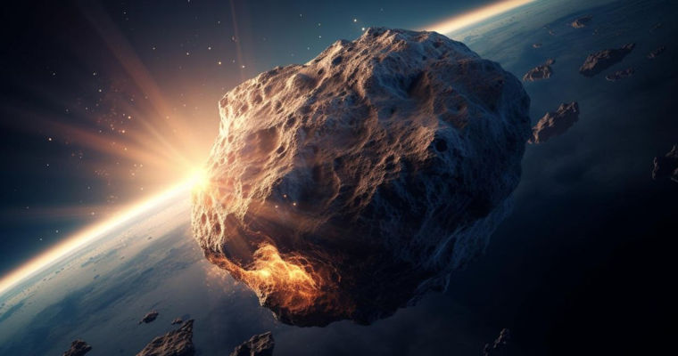 NASA предупреждает о потенциальном столкновении астероида с Землей: вероятность 72%.