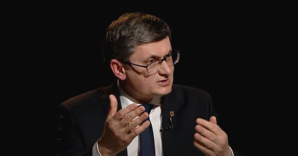 Председатель парламента Игорь Гросу. 