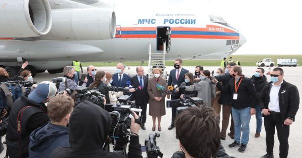 Гречаный приняла сегодня участие в приеме вакцины "Спутник-V".