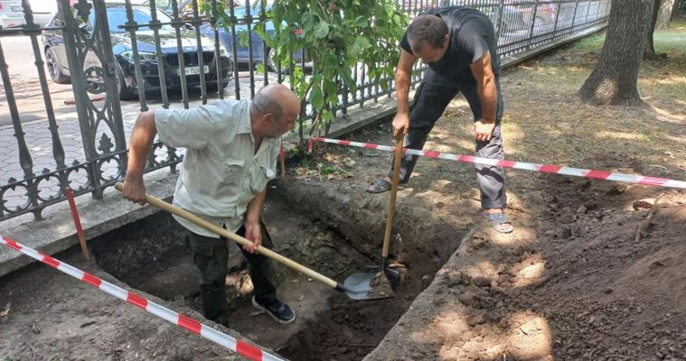 В парке «Штефан чел Маре» проводятся археологические раскопки.
