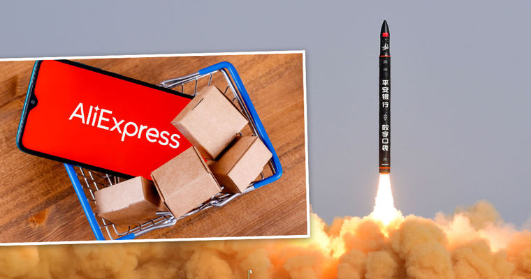 Владелец Aliexpress будет доставлять товары ракетами за час в любую точку мира. Коллаж: Point.md