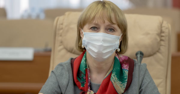 Министр здравоохранения Алла Немеренко. 