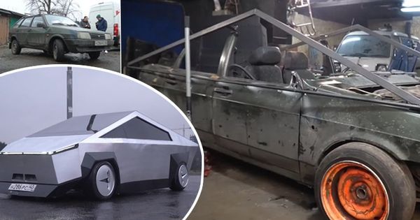 Автолюбители из России решили повторить проект Маска. Фото: Point.md.