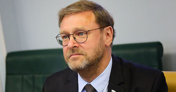 Российский сенатор Константин Косачев.