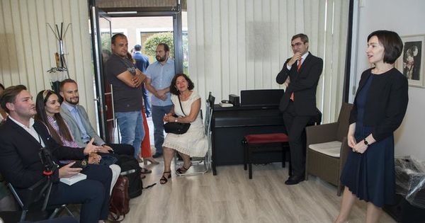 Майя Санду встретилась с представителями диаспоры в Брюсселе.