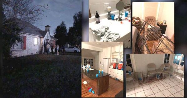 Dezastrul la care a asistat o femeie care și-a închiriat casa. Foto: digi24.ro