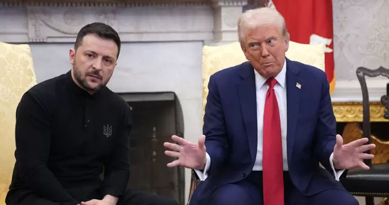 Трамп - Зеленскому: "У вас вообще есть костюм?".