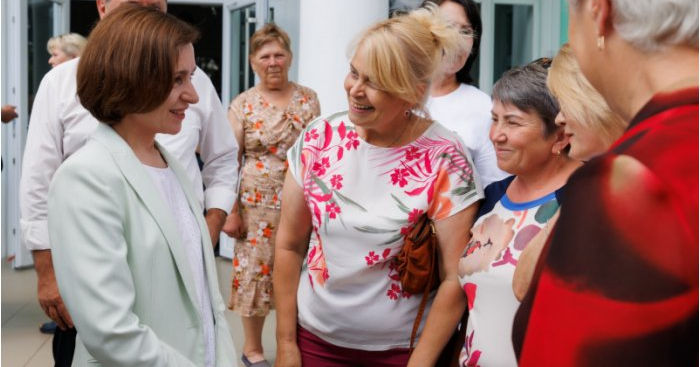 Майя Санду посетила Бричанский район.