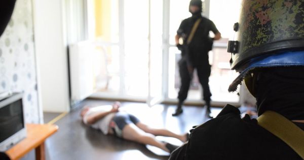 Полиция задержала преступную группу из Украины.