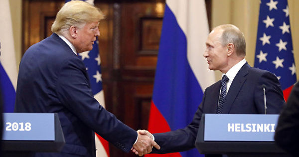 Встреча Путина и Трампа прошла в Хельсинки 16 июля. 