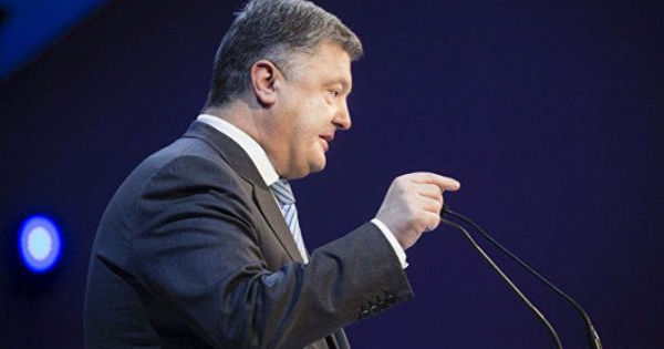Президент Украины Петр Порошенко.