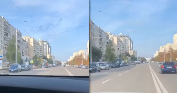 В Кишиневе тиктокер прокатился по встречной полосе и снял это на видео
