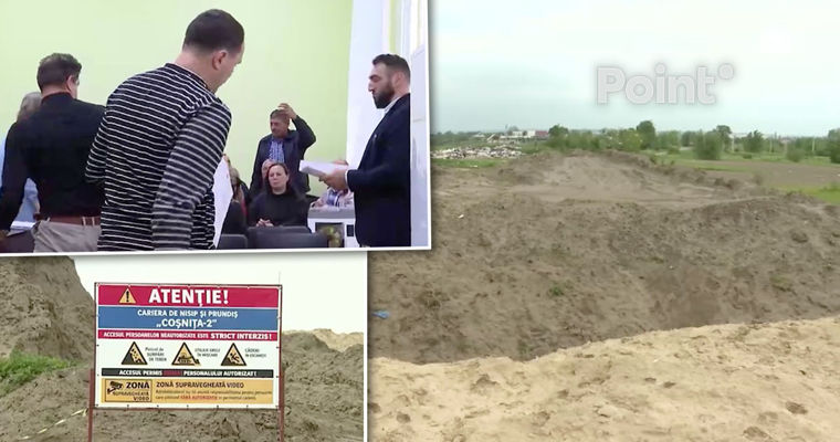 Скандал в Кошнице из-за песчаного карьера продолжается.
