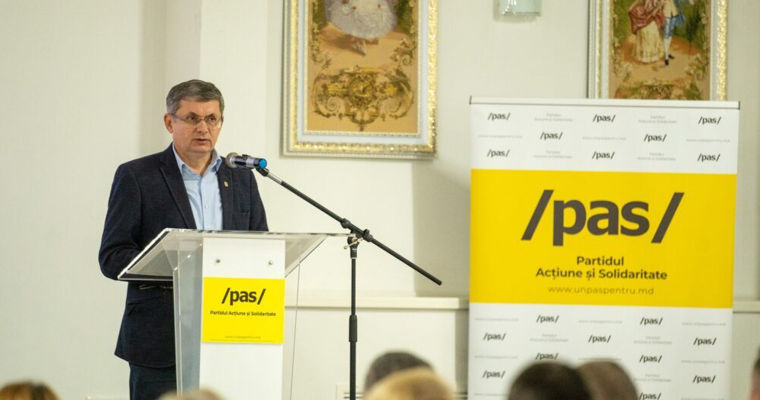 Игорь Гросу подтвердил свое участие в выборах руководства PAS.