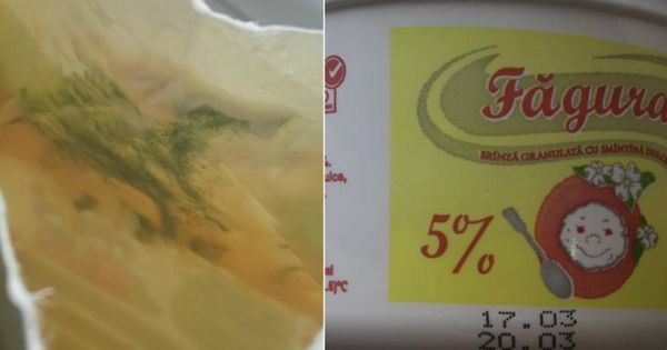 Brânză expirată într-un magazin din Capitală.
