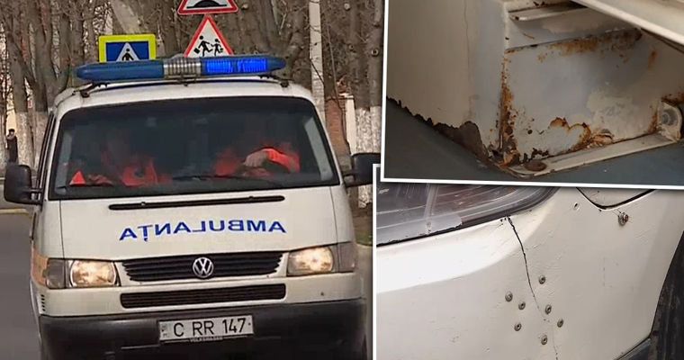 В Молдове более половины машин скорой помощи имеют истекший срок эксплуатации.