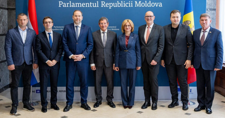 В парламенте прошла первая двусторонняя встреча депутатов Молдовы и Люксембурга.