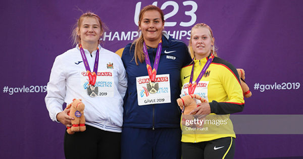 Александра Емилиянов завоевала серебряную медаль на чемпионате Under 23.