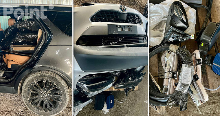 Contrabandă de piese auto de 120.000 de lei, depistată de echipele mobile ale Serviciului Vamal.