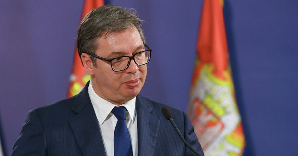 Вучич назвал конфликт на Украине мировой войной, в которой Запад воюет с Россией.