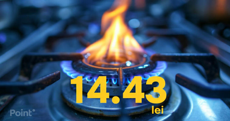 ANRE a aprobat un nou tarif la gaze: Consumatorii vor plăti 14,43 lei pentru un metru cub.