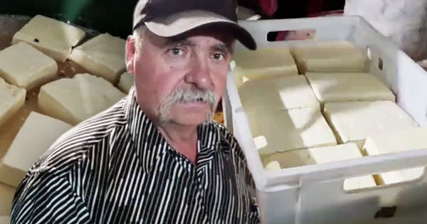 Фермер из Кагула: Я не могу продать 3,5 тонны брынзы. Коллаж: stiri.md.