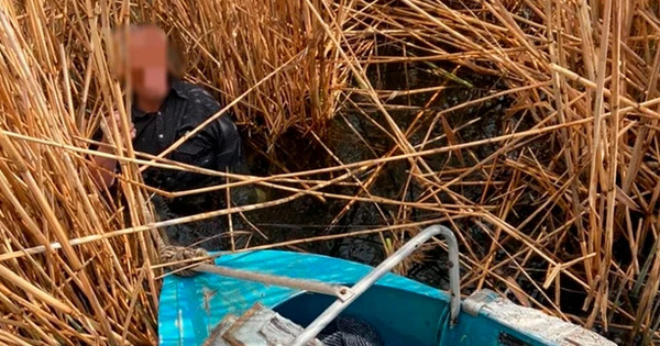В Одесской области спасли гражданина Молдовы: он лежал в камышах
