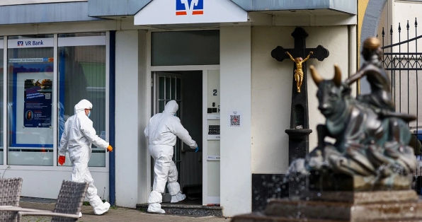 В Германии при захвате заложников в банке никто не пострадал.