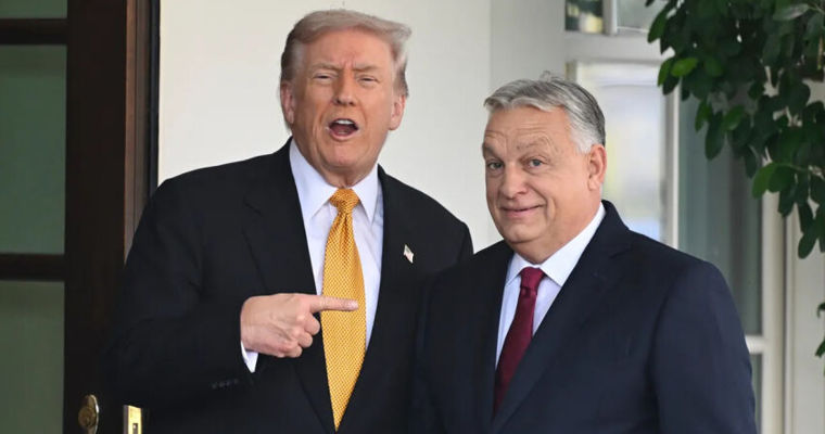 Трамп за два дня до выборов в Венгрии призвал голосовать за Орбана.