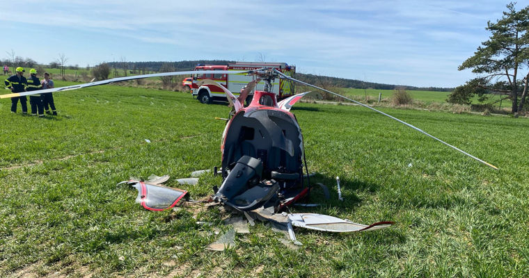 Un elicopter sportiv s-a prăbușit în Republica Cehă.