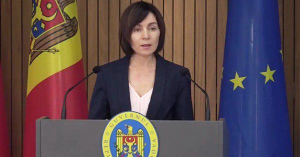 Премьер-министр Республики Молдова Майя Санду. 