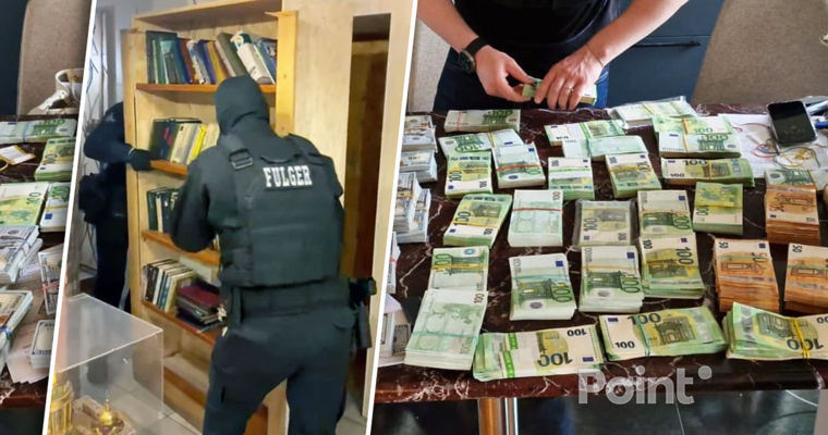 В Кишиневе прошли более 30 обысков по делу о неуплате налогов и отмывании денег.
