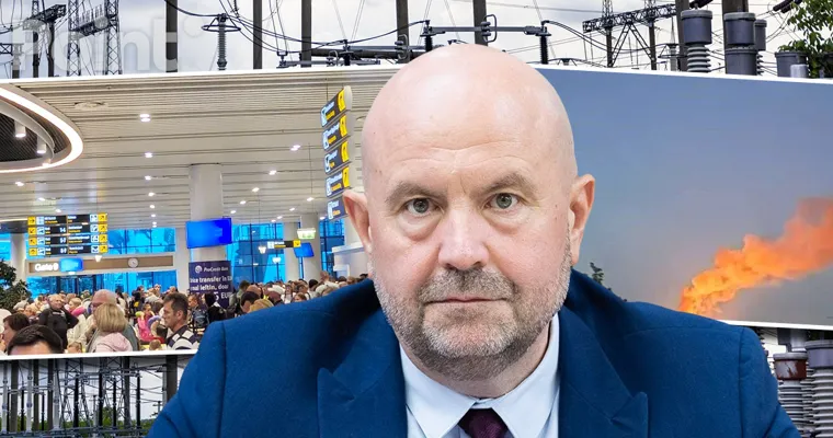 Боля о причинах сбоя в аэропорту: Нестабильность электросети после атак на Украину