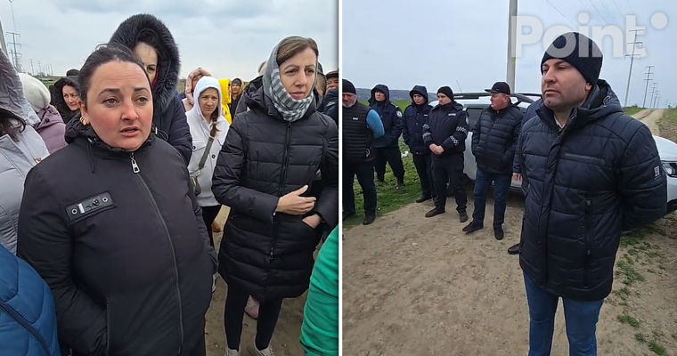 Жители Рошкан снова вышли на протест: выступают против захоронения свиней.