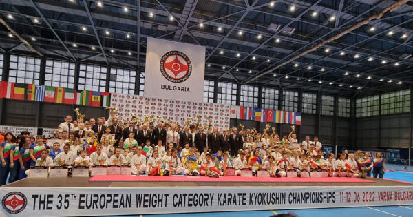 7 наград привезла сборная Молдовы с Чемпионата Европы по Каратэ Киокушинкай.