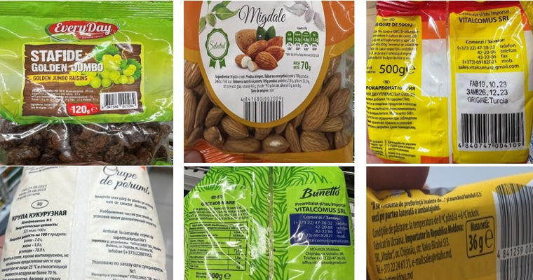 Минэкономики вводит в заблуждение: продукты под кодом 484 не обязательно молдавские.
