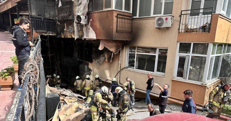 Пожар в Стамбуле: 27 погибших, 8 пострадавших.